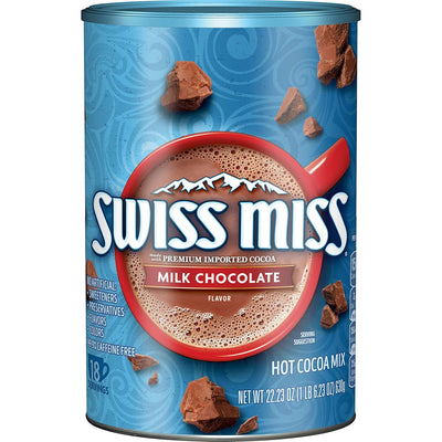 Swiss Miss Milk Chocolate Flavor Hot Cocoa Mix Canister, 76.55 oz.