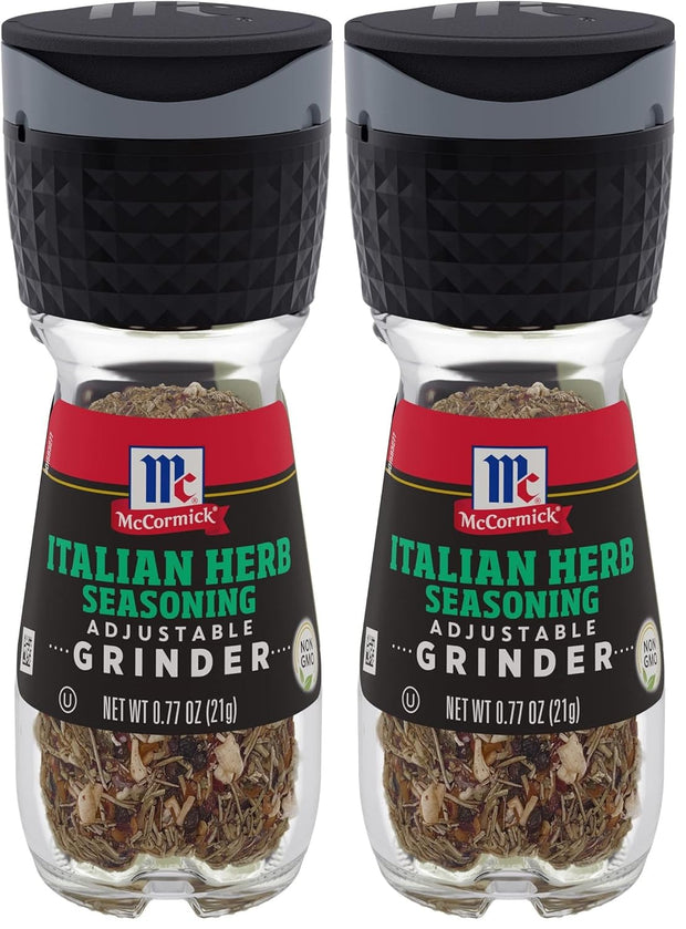 McCormick Italian Herb Seasoning Grinder, 0.77 oz