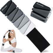 Wrist Weights for Women At Home Ankle Weights Set of 2 (1 lb /2 Lbs Each) Adjustable Weighted Wristbands Arm Leg Weights for Women Men Suitable for Walking Swimming Running Pilates Yoga Gym