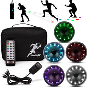 Reflexx RLT 2.0 - Reaction Time Training Lights for Agility - Hand Eye Coordination Training Agility Light Pods for Reaction Games and Fast Reflexes, Quick Reflex Trainer for Sports