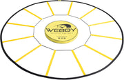 Webby Agility Trainer – Circle Speed and Agility Ladder for High Intensity Reactive Footwork Drills and Skills – A Circular Piece of Reaction Training Equipment That Changes The Way You Move