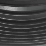 Oceanfoam Tidal Roller - Black - Muscle Massage Foam Roller for Back Pain & Stretching - Firm and Ergonomic Wide Wave Textured - Yoga, Athletics, & Wellness - Full Size, 20" x 5"