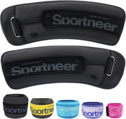 Sportneer Ankle Weights 0.5/1/2/3/5 LBS 1 Pair Wrist Leg Arm Weights for Women Men Kids Child with Adjustable Straps, Strength Weighted for Jogging Running Walking Fitness Gym Workout