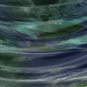 Oceanfoam Tidal Roller - Natural - Muscle Massage Foam Roller for Back Pain & Stretching - Firm and Ergonomic Wide Wave Textured - Yoga, Athletics, & Wellness - Full Size, 20" x 5"