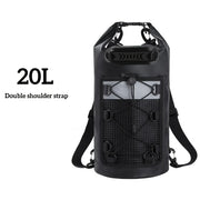 Swimming PVC Pack Dry Bag Backpack for Women Men 10L 20L Waterproof Shoulder Kayak Trekking Drifting Rafting Surfing Boating Bag