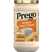 Prego Alfredo Pasta Sauce with Roasted Garlic and Parmesan Cheese, 14.5 oz Jar