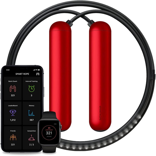 [Tangram Factory] Smart Rope - LED embedded Jump Rope - See your fitness data in MID-AIR