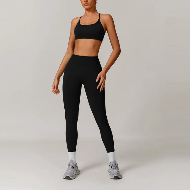 Sportswear Seamless Yoga Set 2/3PCS Gym Clothes Sportswear Yoga Suits For Women Fitness Set Tracksuits Sports Bra Gym Leggings