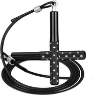 Jump Rope, Wastou Speed Jumping Rope for Training Fitness Exercise, Adjustable Adults Workout Skipping Rope for Men, Women, Kids, Girls