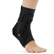 Left Ankle Brace for Women & Men - Ankle Support Sprained Ankle Brace for Achilles,Tendon,Sprain,Injury Recovery,Ankle Support Brace for Running, Basketball, Football (Grey,S,Left)