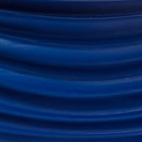 Oceanfoam Ripple Travel Foam Roller (11" x 3.35") Firm Mini Foam Roller for Physical Therapy, Deep Tissue Massage, Back Pain - High Density, Ergonomic Wave Textured - Yoga, Exercise (Black Marbled)