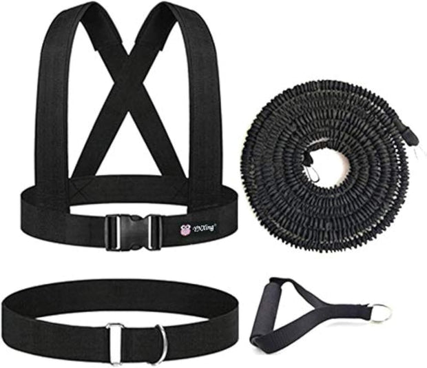 YNXing Resistance Training Rope Explosive Force Bounce Physical Training Resistance Rope Improving Speed, Stamina and Strength