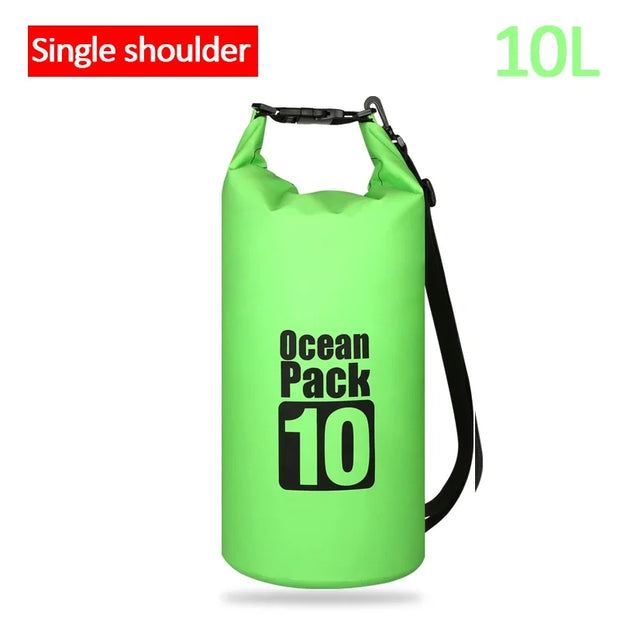 Waterproof PVC Dry Bag for Women Men 2L/5L/10L/15L/20L/30L Outdoor Sport Storage Bag for Kayaking, Boating, Fishing, Swimming