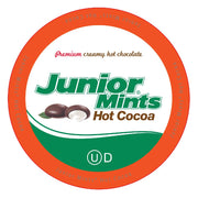 Junior Mints Hot Chocolate Pods, Mint Chocolate Flavor, Compatible with Keurig K-Cup Brewers, 40 Count - Chocolatey Peppermint Cocoa