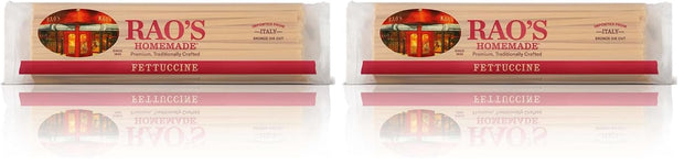 Rao's Homemade Fettuccini Pasta, 16oz, Traditionally Crafted, Premium Quality, From Durum Semolina Flour, Traditional Bronze Die Cut, Imported from Italy