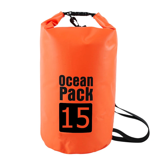 PVC Swimming Bucket Dry Bag Tow Float Dry Bag Double Air Bag Waterproof Double AirBags For Swimming Pool Open Water Sport Tools