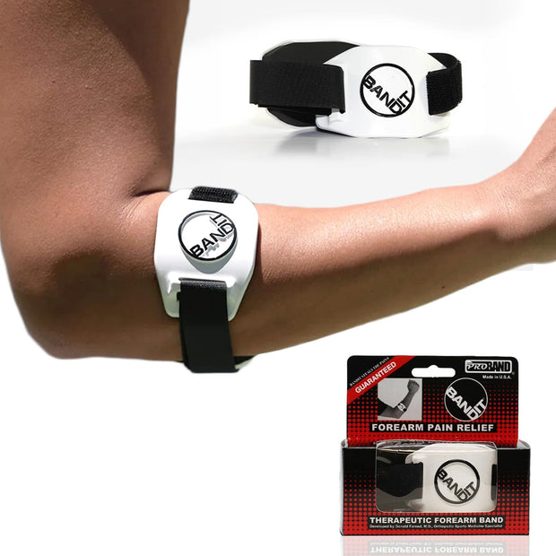 PROBAND - Bandit - Compression Arm Band for Elbow & Forearm - Helps Relieve Pain & Swelling - for Carpal Tunnel, Tendonitis, Tennis Elbow and More