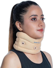 Wonder Care Neck Brace for Sleeping Cervical Collar Adjustable Neck Support Brace Relief Cervical Spine Pressure Ideal for Travel, Office Workers & Neck Injury Recovery, X-Large
