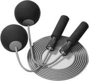 Weighted Jump Rope Without Rope Skipping Rope No Line Speed Rope Cordless For Fitness Workout Anywhere Ropeless Bod Rope for Exercise Training Beachbody Build