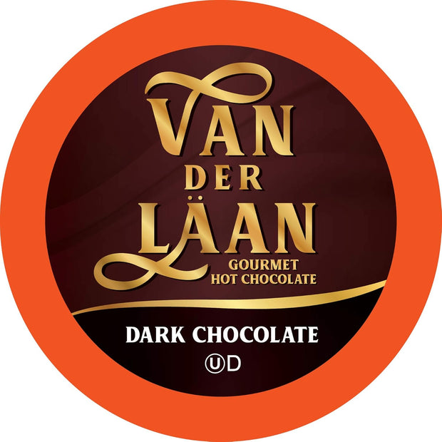 Van Der Laan Chocolate Hot Cocoa Pods, Gourmet Dutch Chocolate Assorted Variety Pack Compatible with K Cup Brewers Including 2.0, 40 Count