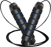 Jump Rope, Adjustable Jump Ropes for Fitness for Women Men and Kids Tangle-Free Rapid Speed Jumping Rope Cable with Ball Bearings Exercise&Slim Body at Home School Gym