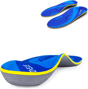 STSVZORR 220 lbs+ High Arch Support Insert Metatarsal Pad Pain Relief Men Women Plantar Fasciitis Insole Orthotic Flat Feet Heel Spur Comfort Standing All Day, Work Boots Shoe Insole