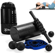Yes4All High-Density EPP Round Back Roller Foam, Exercise Foam Roller for Yoga, Pilates & Stretching - 12, 18, 24, 36 inch
