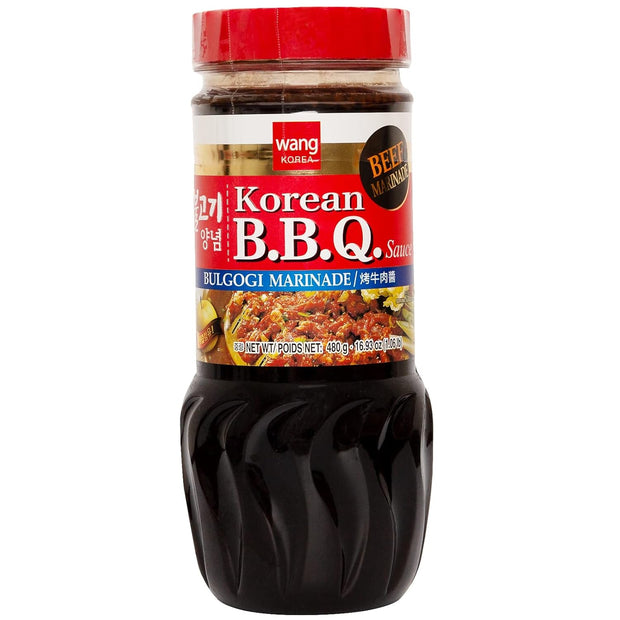 Wang Galbi Marinade, Simple and Easy to Cook, Savory, Sweet and Smoky, Korean BBQ Sauce, Kalbi Marinade, 16.93 Ounce
