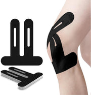 Precut Kinesiology Knee Tape Hypoallergenic Athletic for Knee Pain Knee Tape for Knee Pain Relief Pre Cut Knee Support & Stability, Pain Relief – Breathable