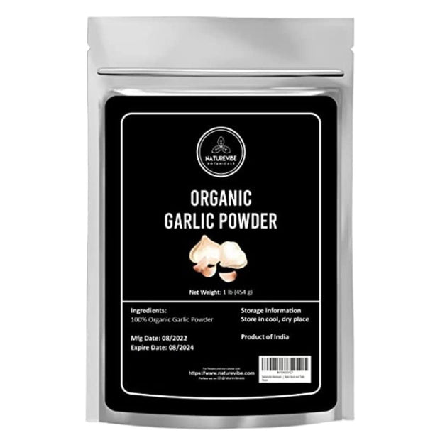 Naturevibe Botanicals Garlic Ground Powder, 5lbs | Raw, Gluten-Free & Non-GMO | Healthy Spice | Adds Flavor and Taste | [Packaging May Vary]