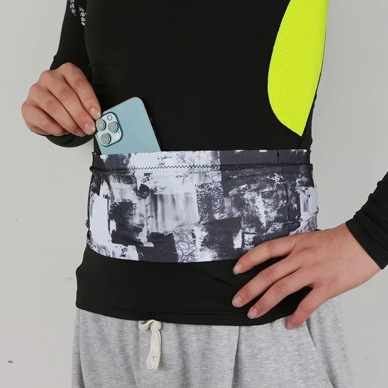 Reflective Running Backpack Universal Lightweight Sport Running Vest Mobile Phone Cards Bag For Jogging Fitness Male Female Vest