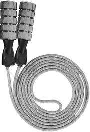 Jump Rope for Women & Men Adjustable Length Cotton Skipping Rope for Adults & Kids Workout Equipment for Weight Loss, Cardio, Boxing & Fitness Suitable for Home, Gym & School Use