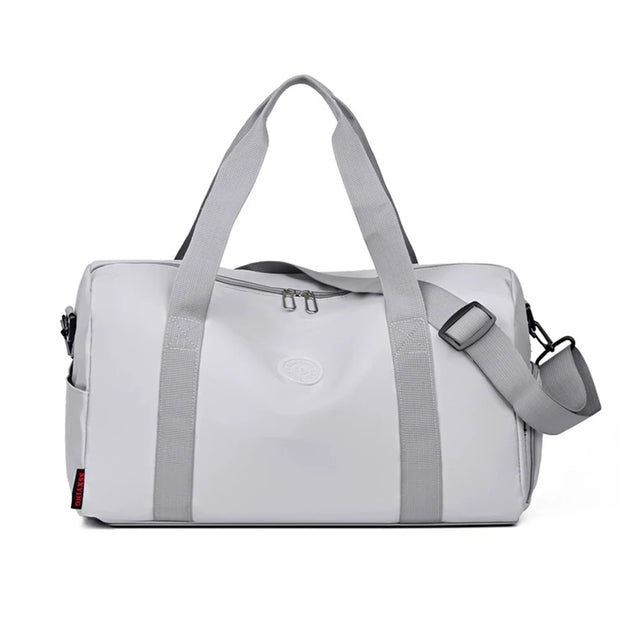 Travel Duffle Bag Business Travel Bag Adjustable Strap Overnight Crossbody Bag Dry and Wet Separation Gym Tote Bag for Men Women