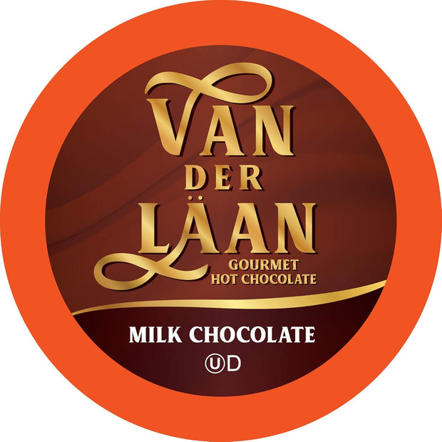 Van Der Laan Chocolate Hot Cocoa Pods, Gourmet Dutch Chocolate Assorted Variety Pack Compatible with K Cup Brewers Including 2.0, 40 Count