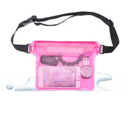 Waterproof Swimming Diving Bag PVC Beach Drifting Diving Waist Pack Shoulder Bag Underwater Mobile Phone Case Outdoor Dry Bag