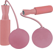 Jump Rope Ropeless Skipping Rope for Fitness Training Exercise, Adjustable Weighted Cordless Jump Rope for Men Women Kids