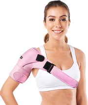 Shoulder Brace for Women and Men Recovery Shoulder. Adjustable Shoulder Support for Rotator Cuff, AC Joint Pain Relief, Shoulder Injuries. Perfect Fit Shoulder Compression Sleeve (One Size Regular)