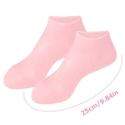 Silicone Moisturizing Socks Exfoliating Gel Heel Socks Callus Cracked Dead Skin Remove Protector Foot Care Moisturizing Gel Sock