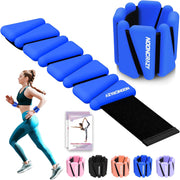 Wrist Ankle Weights Bangles 4lb/2lb for Women, Adjustable Silicone Pilates Weights Bracelet, Heavy Duty Fasteners Wearable Arm & Leg Weights for Yoga, Pilates, Barre, Walking and Gym (Set of 2)