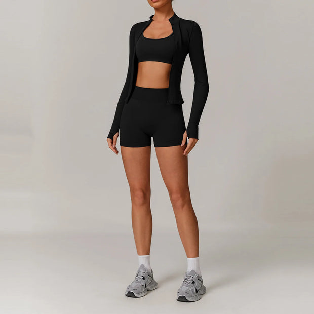 Sportswear Seamless Yoga Set 2/3PCS Gym Clothes Sportswear Yoga Suits For Women Fitness Set Tracksuits Sports Bra Gym Leggings