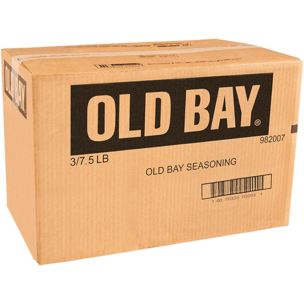 OLD BAY Seasoning, 7.5 lb - One 7.5 Pound Container of OLD BAY All-Purpose Seafood Seasoning, Perfect for Crabs, Shrimp, Chicken, Chowder, Pizza, Fries and More