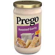 Prego Alfredo Pasta Sauce with Roasted Garlic and Parmesan Cheese, 14.5 oz Jar