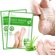 1-10Pcs Exfoliating Foot Mask Foot Spa Pedicure Socks Removing Dead Skin Whitening Heels Peeling Anti Cracked Foot Skin Care