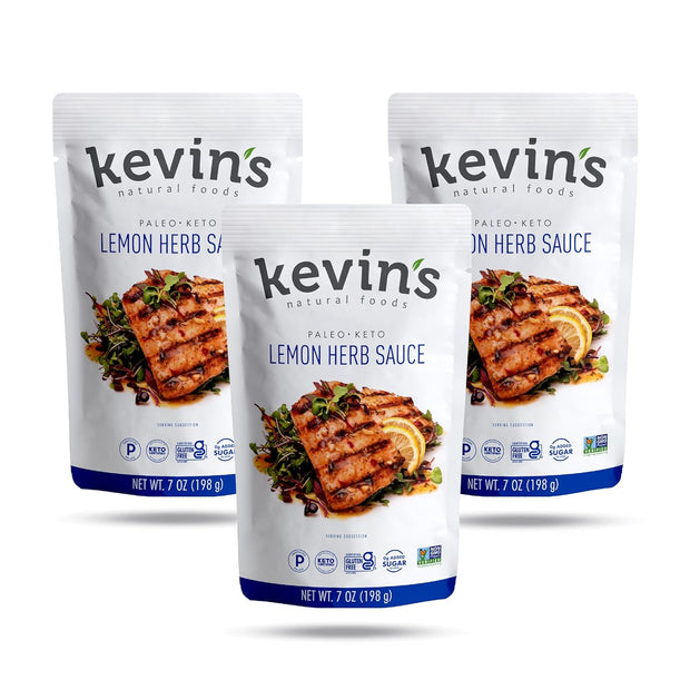 Kevin's Natural Foods Korean BBQ Sauce - Paleo Simmer Stir-Fry Sauce, Gluten Free, No Preservatives, Non-GMO - 3 Pack (Korean BBQ)