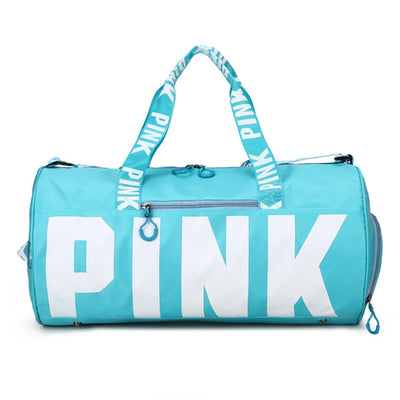 Handheld Fitness Bag Adjustable Shoulder Strap Dry Wet Separation Bags with Shoe Compartment Wear-resistant for Outdoor Football