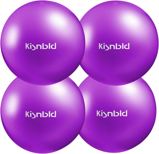 Small Exercise Ball, 9 Inch Mini Pilates Ball, Anti Burst and Slip Resistant Mini Yoga Ball for Stability, Fitness, Physical Therapy, Stretching & Core Strength Workout at Home Gym & Office