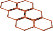 Yes4All Hex Agility Rings/Speed Rings with Carrying Bag – Hexagon Rings, Agility Hurdles for Agility Footwork Training