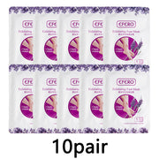 1-10Pcs Exfoliating Foot Mask Foot Spa Pedicure Socks Removing Dead Skin Whitening Heels Peeling Anti Cracked Foot Skin Care