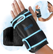 REVIX Wrist Ice Pack Wrap for Carpal Tunnel, Reusable Gel Ice Pack for Hand Relaxation, Cold Compress, Enhancing Comfort and Soothing Fatigue, 1Pack