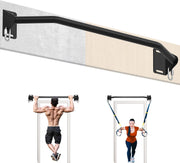 Pull Up Bar Wall Mounted-Heavy Duty Joist Mounted Pull Up Bar-Premium Strength Training Pull-Up Bars-Fast and Easy Installation for Home and Garage Use,Supports up to 600 Lbs